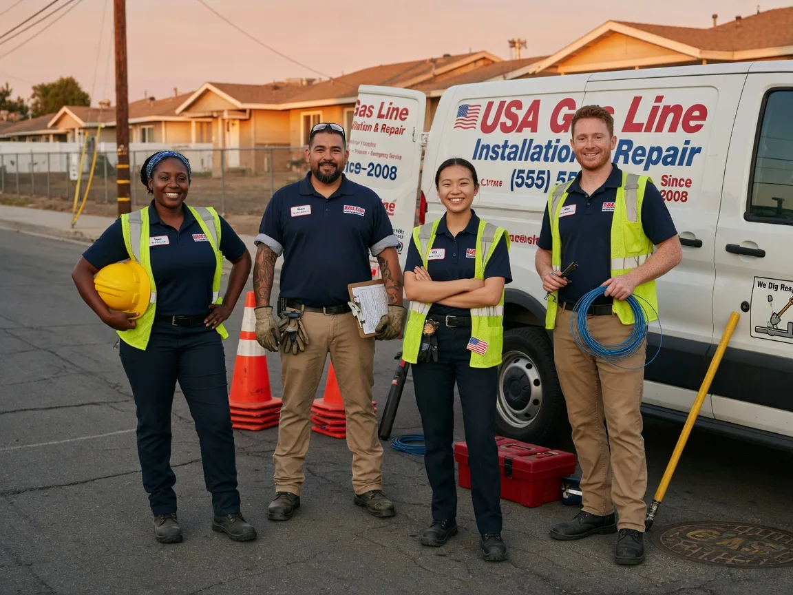 Gas Line Installation company in Valley, NE